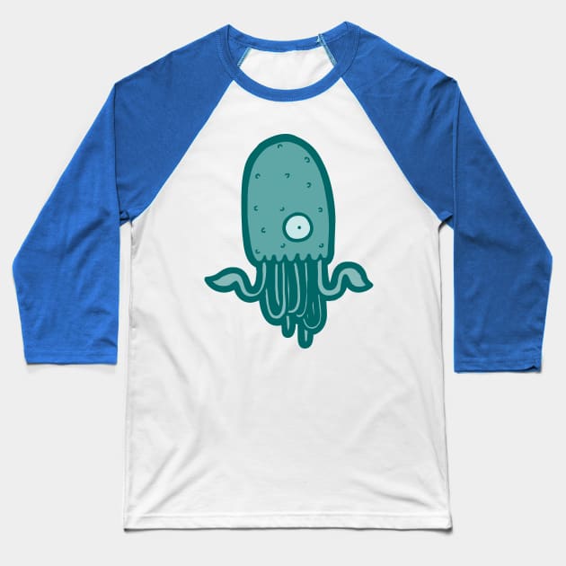 Squiddles Baseball T-Shirt by timbo